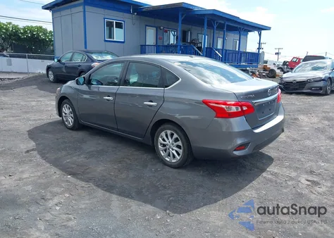 2019 Nissan Sentra Sv из США, поврежденный, VIN 3N1AB7AP8KY348708